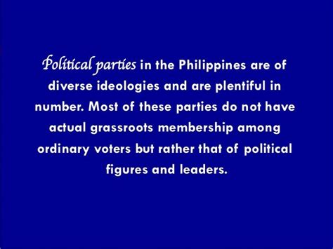 Philippine Political Parties