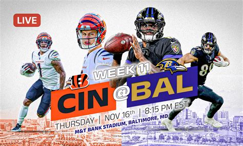 Bengals vs. Ravens live stream: TV channel, how to watch