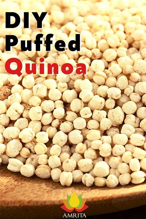 How to Make Puffed Quinoa at Home | Amrita Health Foods | Recipe ...