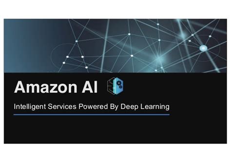 An Introduction to Amazon AI Services