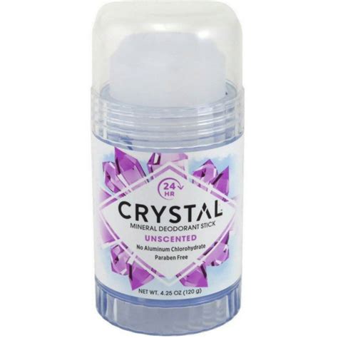 Crystal Mineral Deodorant Stick, Unscented 4.25 oz - Walmart.com - Walmart.com