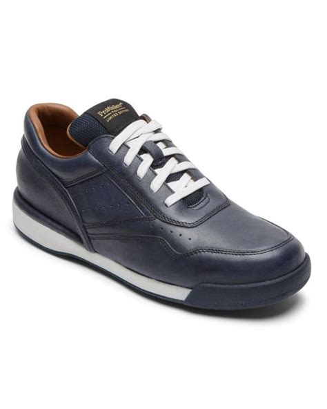 Rockport 7100 Prowalker Limited Edition Shoes in Navy (Blue) for Men | Lyst