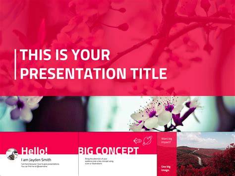 presentation google slide template