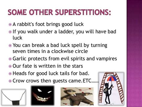 Superstitions