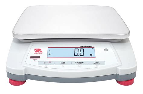 OHAUS, 5 lb Wt Capacity, 5 3/4 in Weighing Surface Dp, Bench Scale - 54YT09|30456416 - Grainger