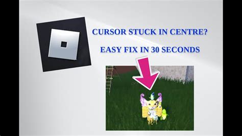 How to fix cursor stuck(Roblox) - YouTube