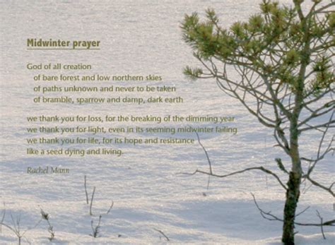 Winter Solstice Prayer: Thank you for Light, even it's seeming mid-winter failing - The Corner