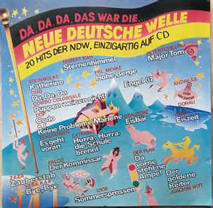 Da, Da, Da, Das War Die... Neue Deutsche Welle (20 Hits Der NDW ...