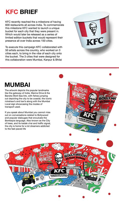 KFC BUCKET DESIGN - 600 STORES CAMPAIGN CELEBRATION on Behance