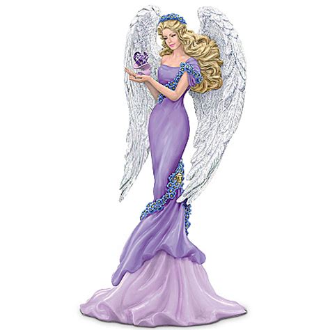 Thomas Kinkade Heaven’s Embrace Bereavement Angel Figurine - CollectiblesForChristians.com