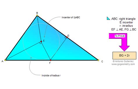 Geometry Problem 30 Right triangle, Incircles, Incenter