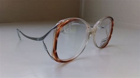 Vintage Oversized Eyeglass Frames Jordache Retro Round