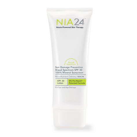 NIA24 Sun Damage Prevention 100% Mineral Sunscreen SPF30