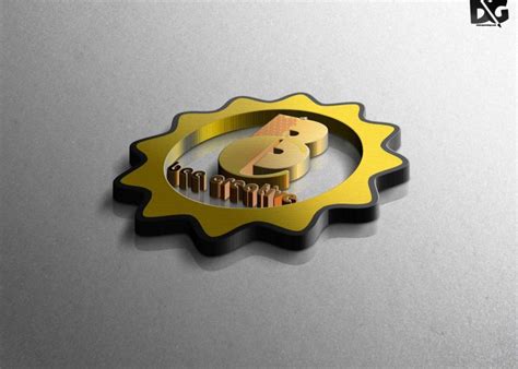 PSD Gold Logo Mockups Presentation