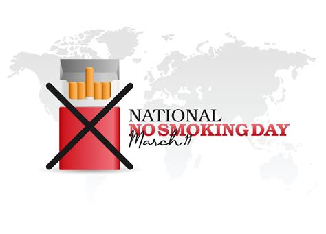 vector graphic of national no smoking day good for national no smoking ...