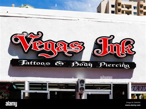 Vegas Ink tattoo and body piercing parlor, Las Vegas Boulevard South (The Strip), Las Vegas ...