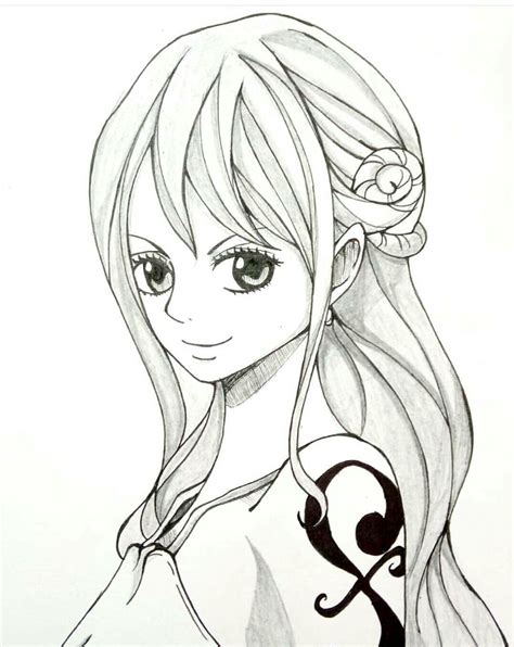 Did a drawing of Nami from "One Piece!" ! : r/manga