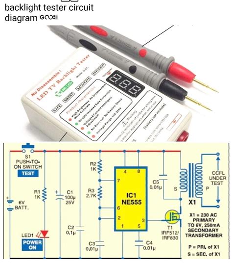 Lcd Led Backlight Circuit Diagram