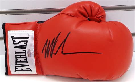 Lot Detail - Mike Tyson Autographed Boxing Glove