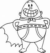 Captain Underpants Coloring Page  Free Printable Pages For Kids sketch template