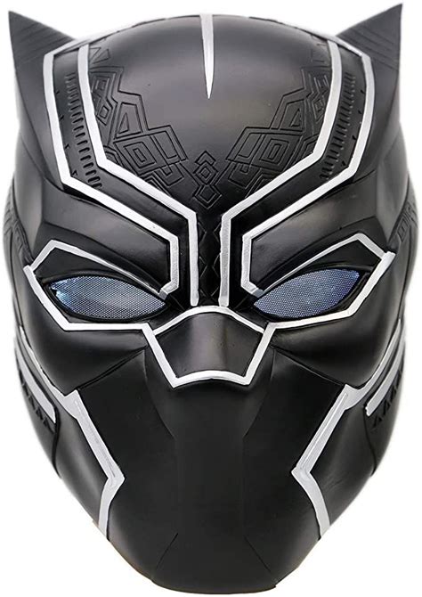 Black Panther face mask-Cosplay Costume Mask | Black panther marvel ...