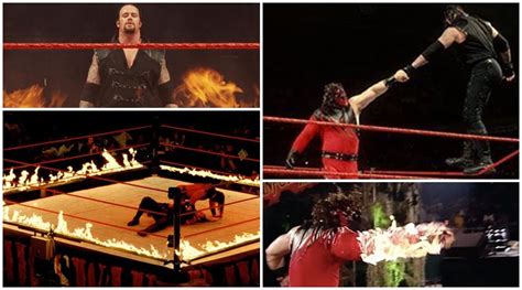 Undertaker vs Kane Inferno Match: Looking back at the fiery battle in 1998 | Wwe-wrestling News ...