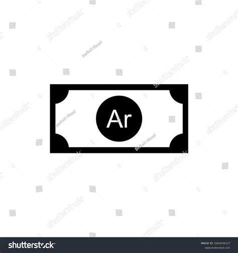 Madagascar Currency Symbol Malagasy Ariary Icon Stock Vector (Royalty ...