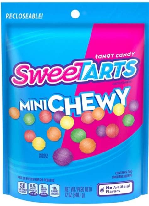 $9.01 - Sweetarts Mini Chews Sweet Tarts Tangy Candy Recloseable Bag # ...