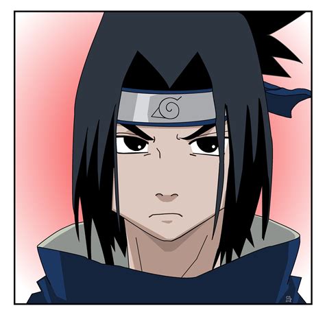 Sasuke Drawing Colour