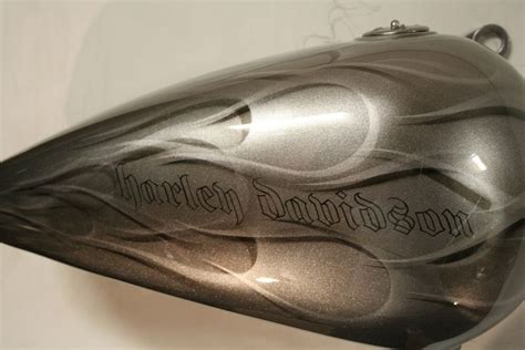 Harley Davidson ghost flames Bike Tank, Motorcycle Tank, Motorcycle Parts, Custom Motorcycle ...