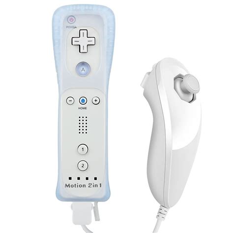 Wii Motion Plus Controller Nintendo Wii Controller And Nunchuk Motion 2 ...