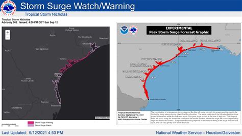 LATEST ON TROPICAL STORM NICHOLAS | montgomery county police reporter