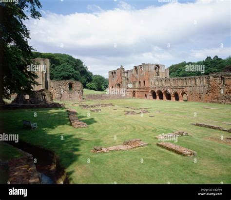 View of Furness Abbey, Barrow in Furness, Cumbria Stock Photo - Alamy