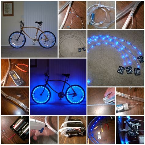 Diy Bicycle Lighting / 32 led diy programmable bicycle cycling wheel ...