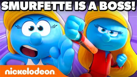 Smurfette’s Best Moments in The Smurfs 💖 | Nicktoons - YouTube