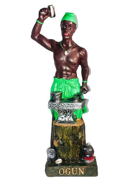 Orisha Statue: Ogun - Yeye's Botanica