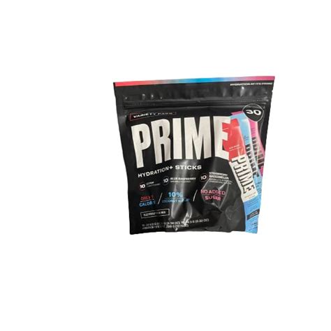 Prime Hydration Sticks, Variety Pack, 30 Count | ShelHealth