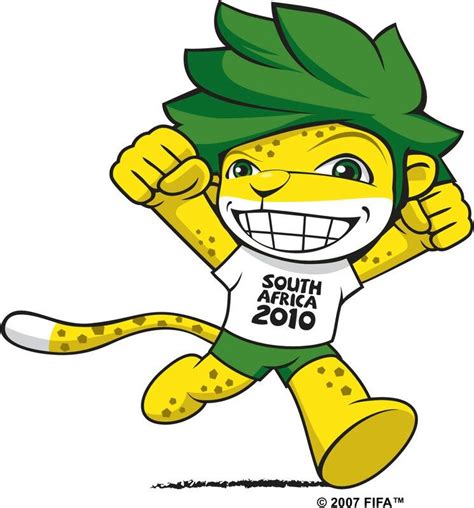 Zakumi (FIFA World Cup 2010 Mascot) | Copa do mundo, Copa do mundo 2010, Mundial 2010