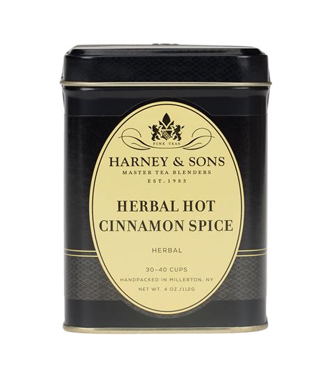 Herbal Hot Cinnamon Spice Tea - Harney & Sons Fine Teas