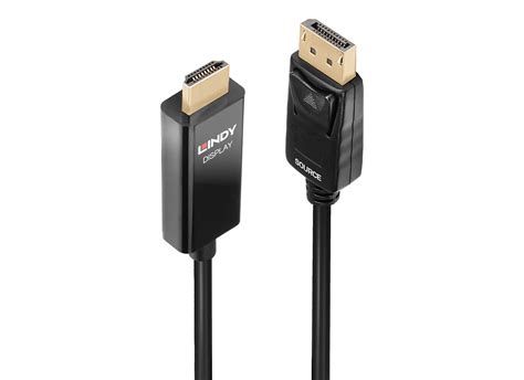 Lindy 40928 Active DisplayPort / HDMI Adapter Cable, 5m Buy Cheap At Huss Light & Sound