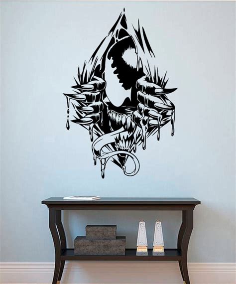 Venom Wall Decal Venom Vinyl Sticker Superhero Wall Stickers - Etsy