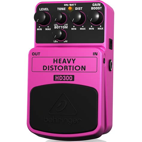 Behringer HD300 Heavy Distortion Pedal | Reverb