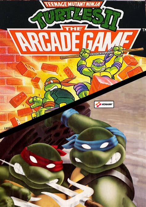 Split|screeN: TMNT: The Arcade Game (Arcade) vs. TMNT II: The Arcade Game (NES) – SideQuesting