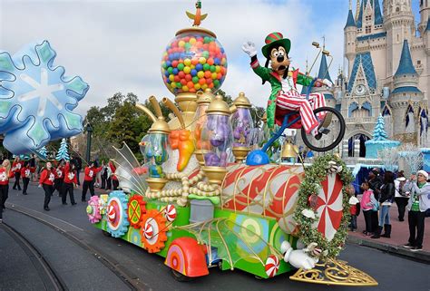 In this handout photo provided by Disney Parks, a view of the parade ...