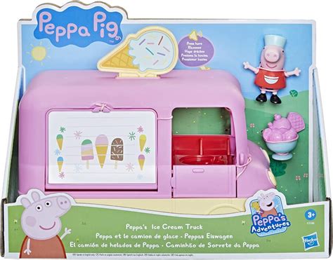 Peppa Pig Adventures Peppa’s Ice Cream Truck Vehicle Playset | Lemony Gem Toys