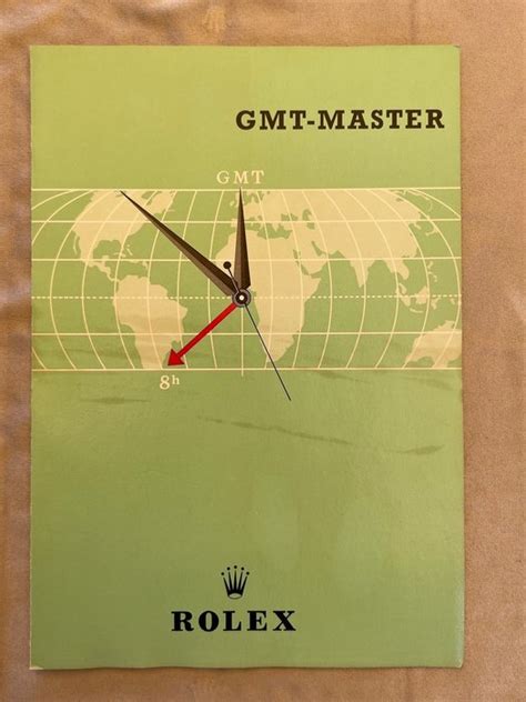 Rolex - Rolex GMT MASTER 1675 instructieboek uit 1961 - Catawiki