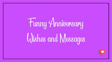 Best 30+ Funny Anniversary Wishes - BdayWishesMsg