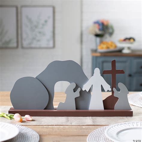 Religious Easter Resurrection Scene Tabletop Decoration | Oriental Trading