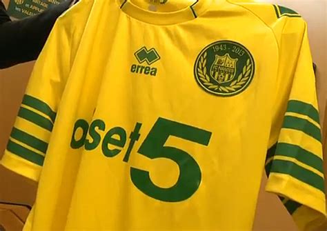 FC Nantes 13-14 Home + Away Kits released - Footy Headlines