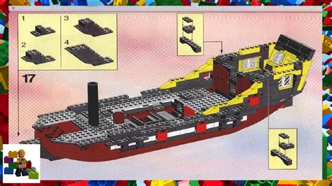 Lego Pirate Ship Instructions 6285